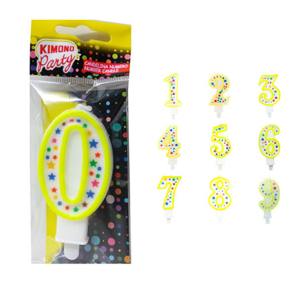 CANDELA NUMERALE 2 KIMONO