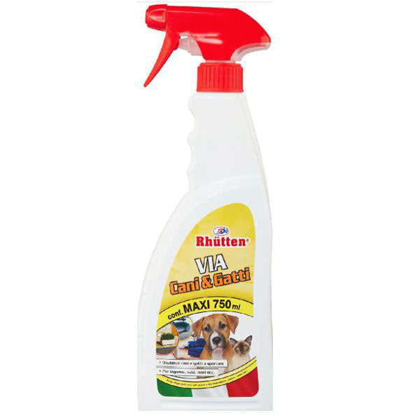 REPELLENTE CANI E GATTI STOP ml 750 RHUTTEN