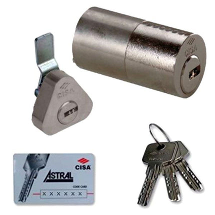 CILINDRO APP.TONDO DOPP. 50 ASTRAL 0A149-00-0 CISA