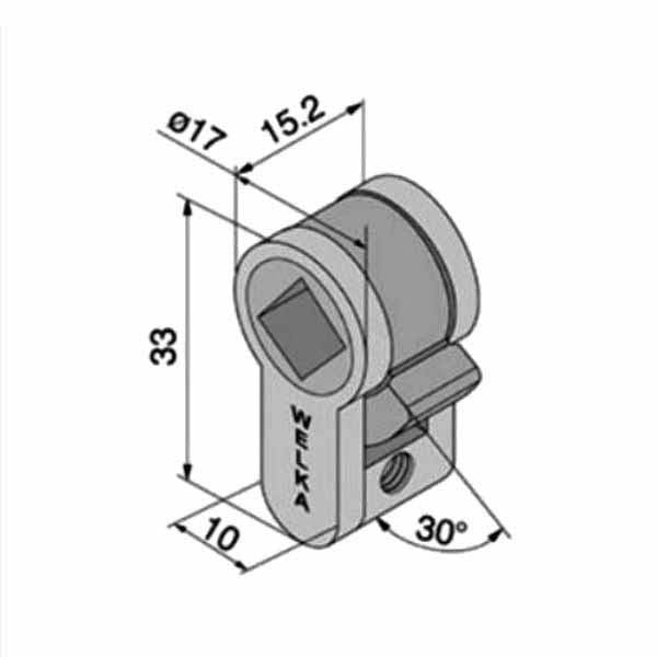 CILINDRO INFILARE QUADRO 8 740.00.00 WELKA