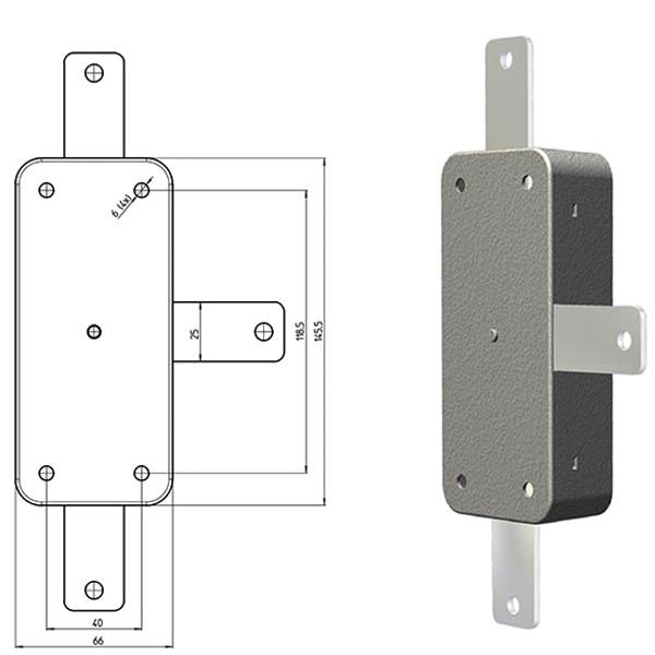 DEVIATORE QUINTUPLICE 100 MC CR