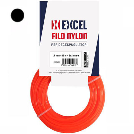 FILO NYLON TONDO mm 2,0 m 15 EXCEL 04916