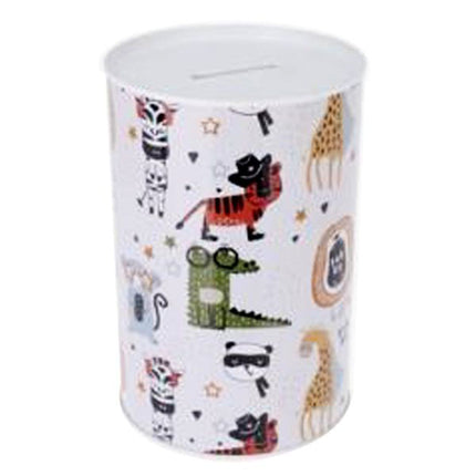 SALVADANAIO LATTA ANIMALI cm 10,0 h 15 KOOPMAN