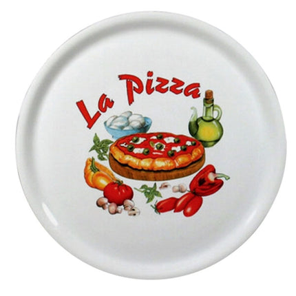 PIATTO PORCELLANA PIZZA X26 cm 31 NAPOLI SATURNIA