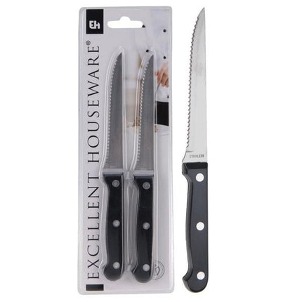 COLTELLO BISTECCA RIVETTATO Pz 2 cm 10 KOOPMAN