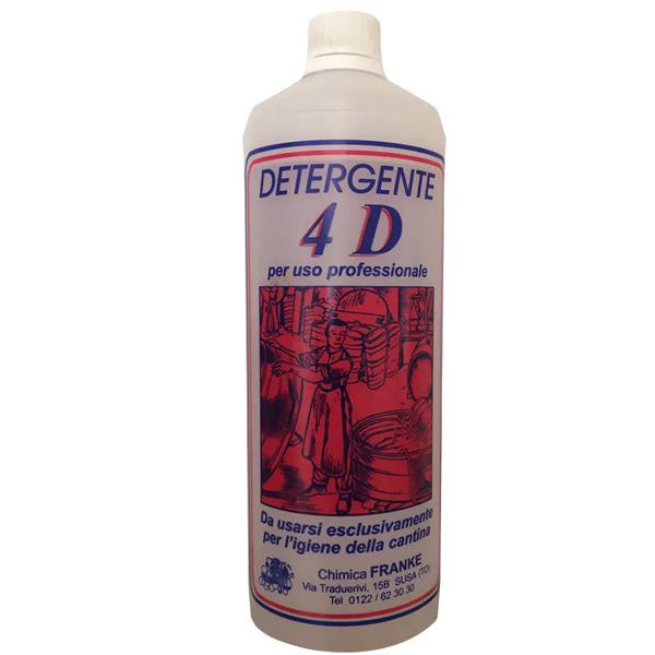 DETERGENTE ENOLOGICO 4D LIQUIDO l 1,0 FRANKE