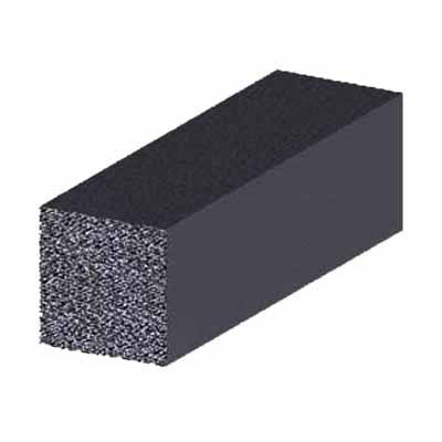 FERRO QUADRO PIENO mm 10x10 h 100