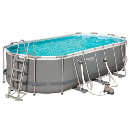 PISCINA STEEL OVALE FILTRO 3F 610x366 h 122 BESTW