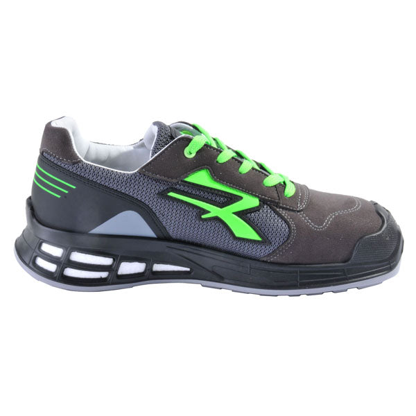 SCARPE EGON GRIGIO/VERDE BASSE 39 S1P UPOWER