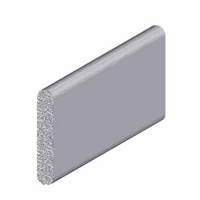 ALLUMINIO PIATTO mm 30x4 h 200 ARGENTO PESO TENDE