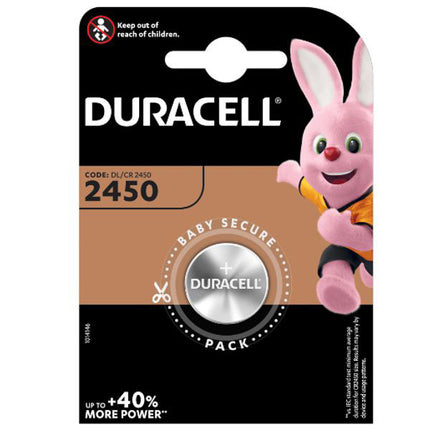 PILA BOTTONE LITIO DL2450 DURACELL