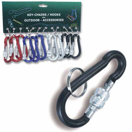 PORTACHIAVI MOSCHETTONE LOCK 8 Pz 12 GEIT