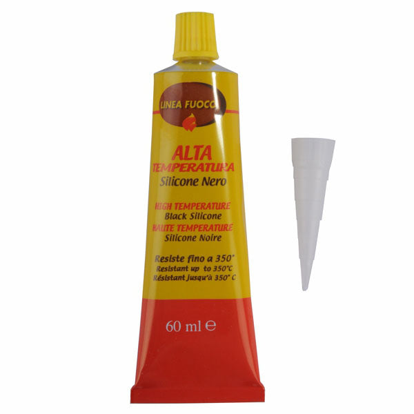 SILICONE ALTA TEMPERATURA NERO ml 60 SIGILL