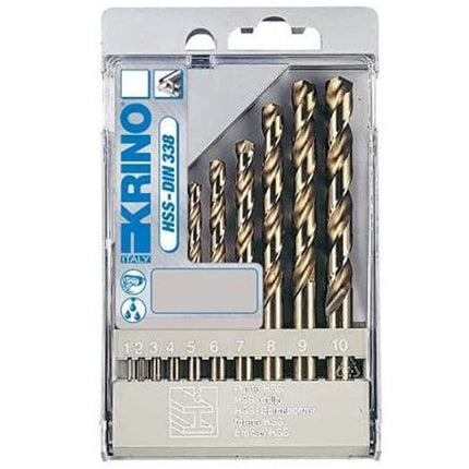 PUNTE HSS COBALTO 5% Sr Pz 10 mm 1/10 01155 KRINO