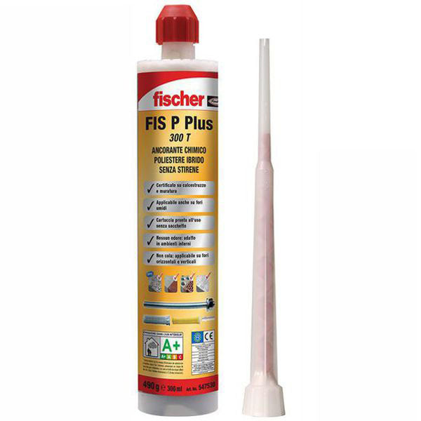 TASSELLO CHIMICO FIS P PLUS 300T ml 300 FISCHER