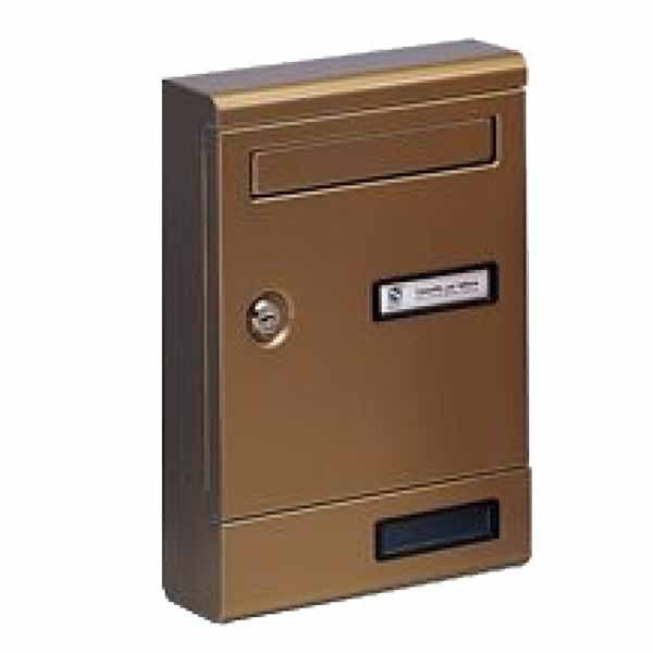 CASSETTA LETTERE ALL BRONZ 10-351 SILMEC