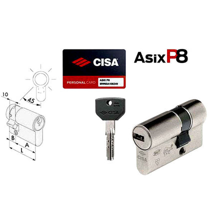 CILINDRO INF. 39,5-10,0-29,5 0Q314-02-0 CISA