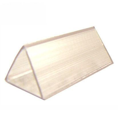 PVC TRIANGOLARE APERTO mm 12 h 100 TRASPARENTE