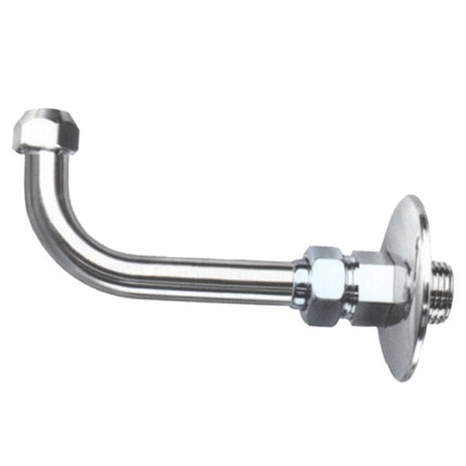 CURVETTA SOTTOLAVABO RAME CROMATO 1/2" REG.