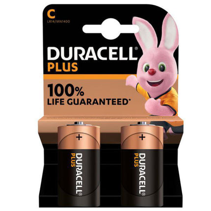 PILA PLUS 1/2 TORCIA Pz 2 MN1400 DURACELL