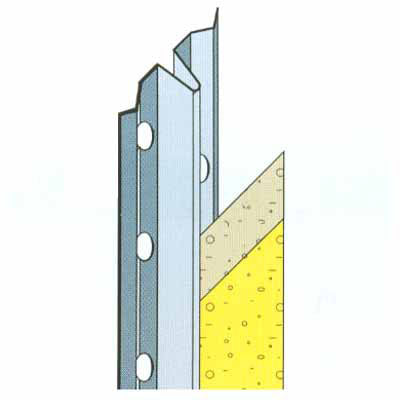 PROFILO GUIDA T INTONACO mm 6x20 h 280