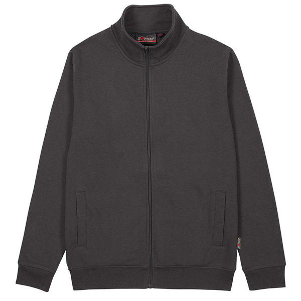 FELPA ZIP LUNGA GREY METEORITE XL SOTRA UPOWER