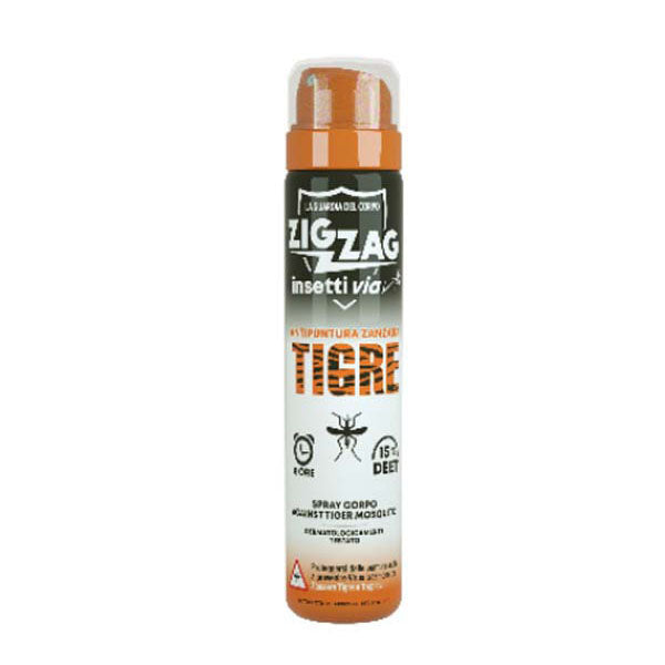 ANTIZANZARE SPRAY INSETTIVIA Z.TIGRE ml 75 ZIG-ZAG