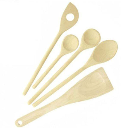 CUCCHIAIO/PALA LEGNO Pz 5 WOODY TESCOMA