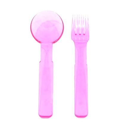 POSATE PLASTICA TAVOLA Pz 2 UNIFLAME
