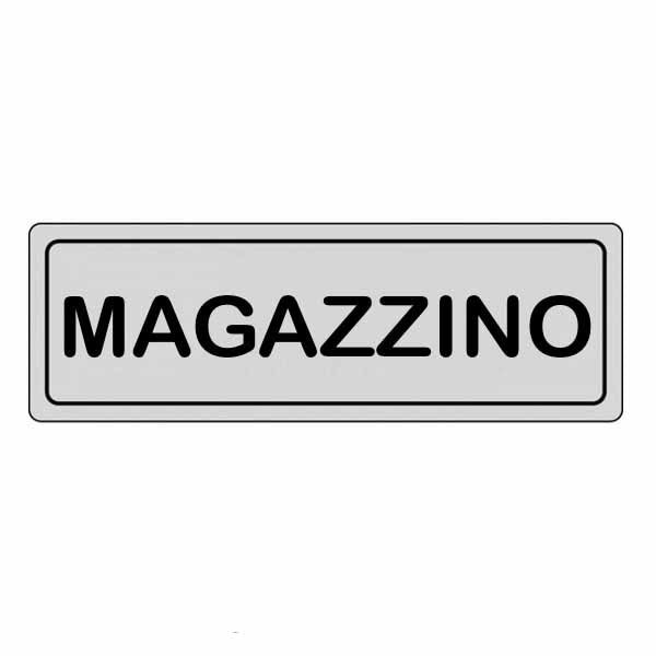 ETICHETTA MAGAZZINO 15x 5 ADESIVA