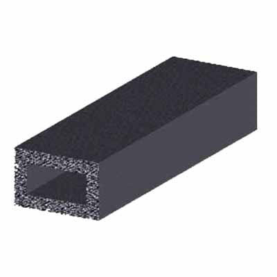 FERRO RETTANGOLARE mm 30x20x1,5 h 100