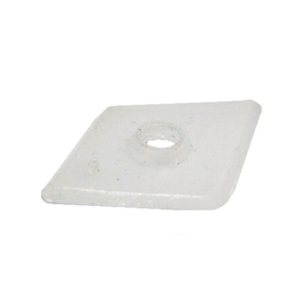 RONDELLA ROMBOIDALE PLASTICA mm 25x25 Pz 25 GEMAC