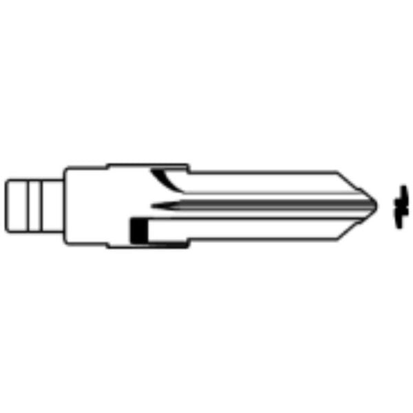 VAC102CH INSERTO CHIAVE AUTO RADIOC. VACHETTE