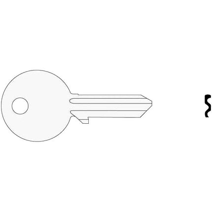 CHIAVE CILINDRI 4 SPINE DX 01320-00-1 CISA