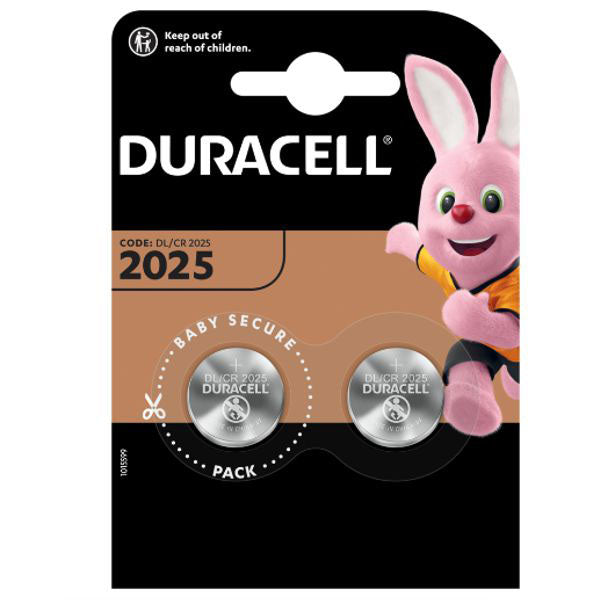 PILA BOTTONE LITIO Pz 2 DL2025 DURACELL