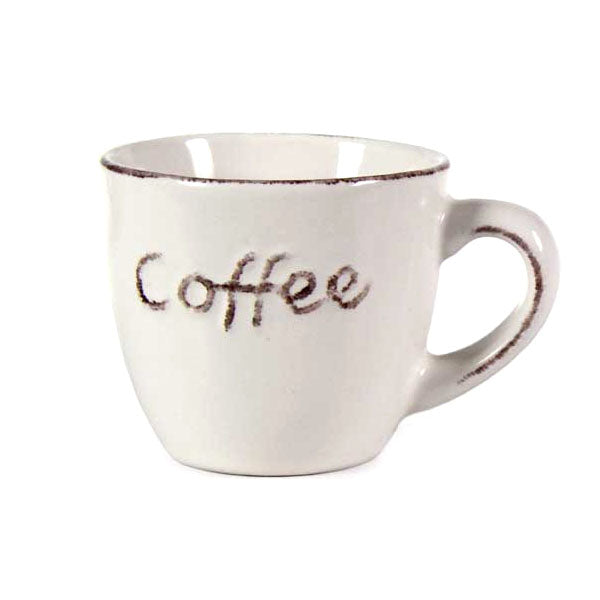 TAZZA CAFFE CERAMICA COFFEE Pz 6 BELLINTAVOLA