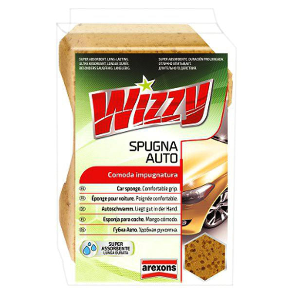 SPUGNA WIZZY AUTO cm 6,7x10,5x16 AREXONS