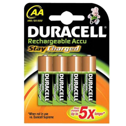 PILA STAYCHARGED STILO mAh 2400 Pz 4 DURACELL