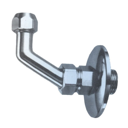 CURVETTA SOTTOLAVABO OTT CR 1/2" FISSA 90^