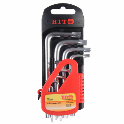 CHIAVI TORX T10/T50 Pz 9 C/FORO HIT