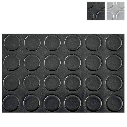 PAVIMENTO PVC BOLLO mm 1,0 h 100 m 25 NERO XTRA