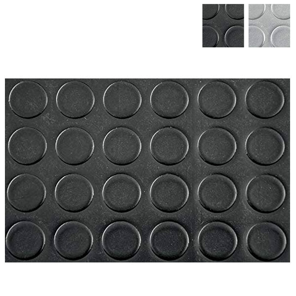 PAVIMENTO PVC BOLLO mm 1,0 h 100 m 25 NERO XTRA