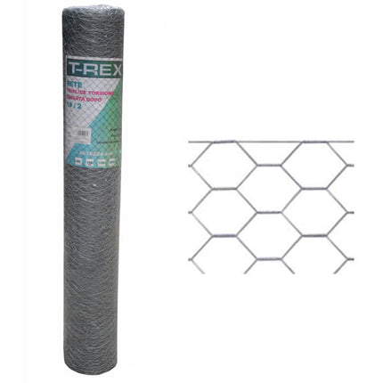 RETE TRIPLA ZN 13/2-0,60 h 100 m 10 TREX 05891