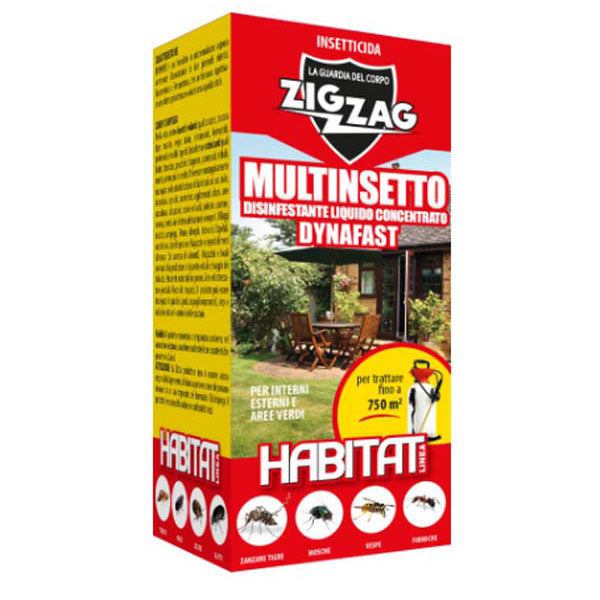 INSETTICIDA MULTINS. HABITAT ml 250 ZIG-ZAG