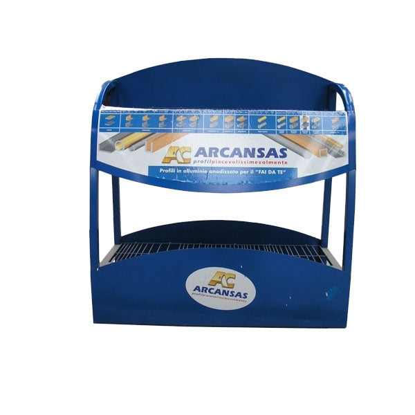 ESPOSITORE PROFILATI ALLUMINIO VUOTO