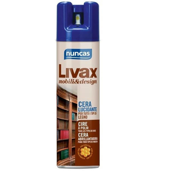 CERA LUCIDANTE LEGNO SPRAY LIVAX ml 300 NUNCAS