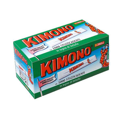 STUZZICADENTI SCATOLA INCARTATI Pz 1000 KIMONO