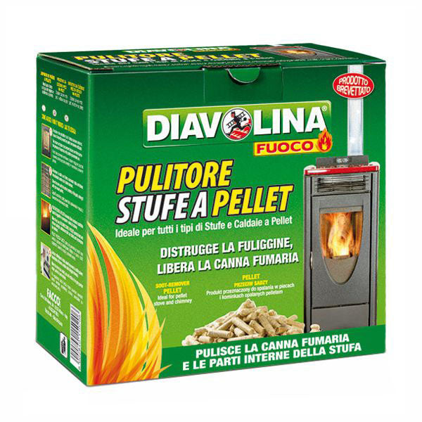 PULITORE SPAZZACAMINO PELLET kg 1,5 DIAVOLINA