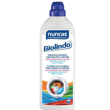 DETERSIVO LAVATRICE BIOLINDO l 1,00 NUNCAS