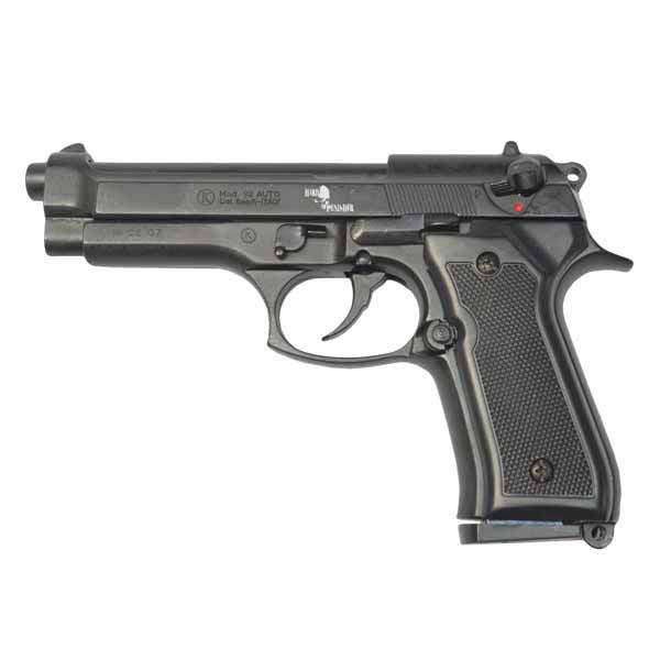 PISTOLA SCACCIACANI PUNISHER P92 NERO DEFENCE